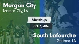 Matchup: Morgan City vs. South Lafourche  2016