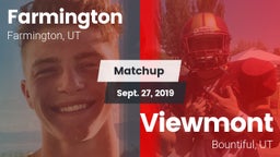 Matchup: Farmington High Scho vs. Viewmont  2019