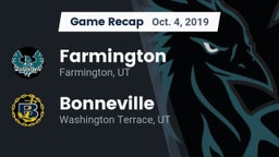 Recap: Farmington  vs. Bonneville  2019