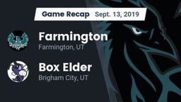Recap: Farmington  vs. Box Elder  2019