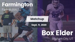 Matchup: Farmington High Scho vs. Box Elder  2020