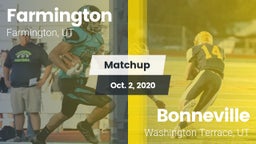 Matchup: Farmington High Scho vs. Bonneville  2020