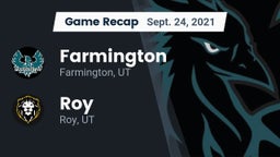 Recap: Farmington  vs. Roy  2021