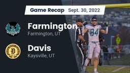Recap: Farmington  vs. Davis  2022