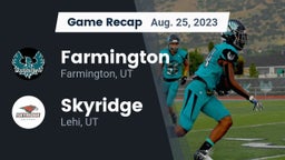 Recap: Farmington  vs. Skyridge  2023