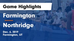 Farmington  vs Northridge  Game Highlights - Dec. 6, 2019