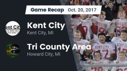 Recap: Kent City  vs. Tri County Area  2017