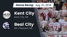 Recap: Kent City  vs. Beal City  2018