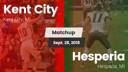 Matchup: Kent City vs. Hesperia  2018