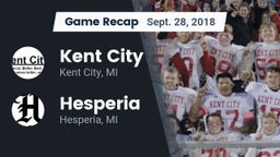 Recap: Kent City  vs. Hesperia  2018