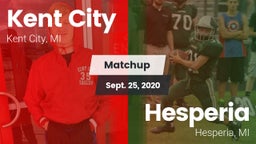 Matchup: Kent City vs. Hesperia  2020
