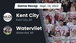 Recap: Kent City  vs. Watervliet  2022
