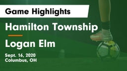 Hamilton Township  vs Logan Elm  Game Highlights - Sept. 16, 2020