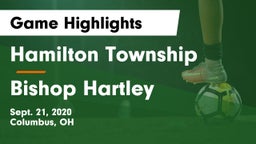 Hamilton Township  vs Bishop Hartley  Game Highlights - Sept. 21, 2020