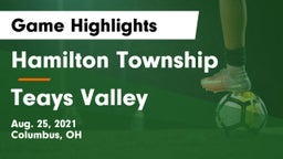 Hamilton Township  vs Teays Valley  Game Highlights - Aug. 25, 2021