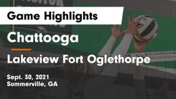 Chattooga  vs Lakeview Fort Oglethorpe  Game Highlights - Sept. 30, 2021