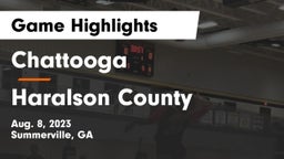 Chattooga  vs Haralson County  Game Highlights - Aug. 8, 2023