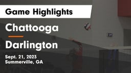 Chattooga  vs Darlington Game Highlights - Sept. 21, 2023