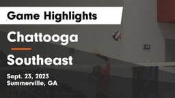 Chattooga  vs Southeast Game Highlights - Sept. 23, 2023