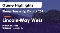 Bloom Township  District 206 vs Lincoln-Way West  Game Highlights - March 28, 2023