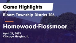 Bloom Township  District 206 vs Homewood-Flossmoor  Game Highlights - April 24, 2023
