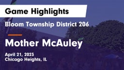 Bloom Township  District 206 vs Mother McAuley  Game Highlights - April 21, 2023
