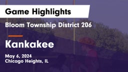 Bloom Township  District 206 vs Kankakee  Game Highlights - May 6, 2024