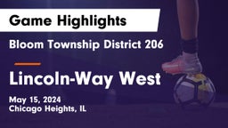 Bloom Township  District 206 vs Lincoln-Way West  Game Highlights - May 15, 2024