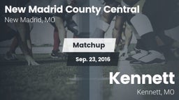 Matchup: New Madrid County Ce vs. Kennett  2016