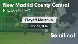 Matchup: New Madrid County Ce vs. Semifinal 2016