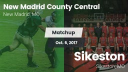 Matchup: New Madrid County Ce vs. Sikeston  2017