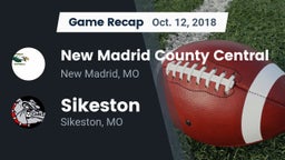 Recap: New Madrid County Central  vs. Sikeston  2018
