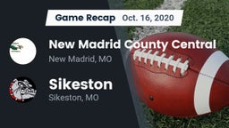 Recap: New Madrid County Central  vs. Sikeston  2020