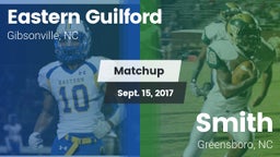 Matchup: Eastern Guilford vs. Smith  2017