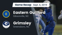 Recap: Eastern Guilford  vs. Grimsley  2019