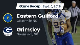Recap: Eastern Guilford  vs. Grimsley  2019