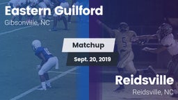 Matchup: Eastern Guilford vs. Reidsville  2019