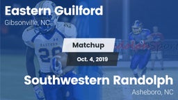 Matchup: Eastern Guilford vs. Southwestern Randolph  2019