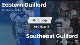 Matchup: Eastern Guilford vs. Southeast Guilford  2019