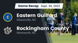Recap: Eastern Guilford  vs. Rockingham County  2022