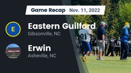 Recap: Eastern Guilford  vs. Erwin  2022