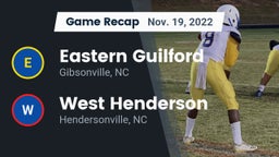 Recap: Eastern Guilford  vs. West Henderson  2022