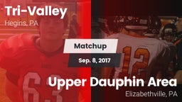 Matchup: Tri-Valley vs. Upper Dauphin Area  2017