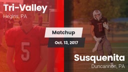 Matchup: Tri-Valley vs. Susquenita  2017