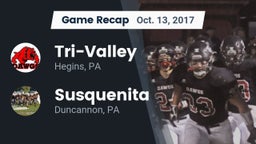 Recap: Tri-Valley  vs. Susquenita  2017