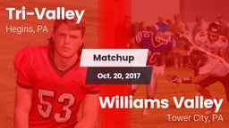Matchup: Tri-Valley vs. Williams Valley  2017