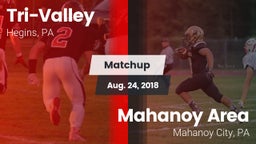 Matchup: Tri-Valley vs. Mahanoy Area  2018