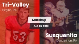 Matchup: Tri-Valley vs. Susquenita  2018