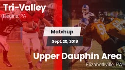 Matchup: Tri-Valley vs. Upper Dauphin Area  2019