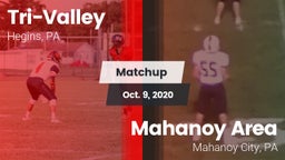 Matchup: Tri-Valley vs. Mahanoy Area  2020